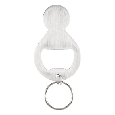 COLIN, privezak za ključeve, 3 u 1, sjajno metalni