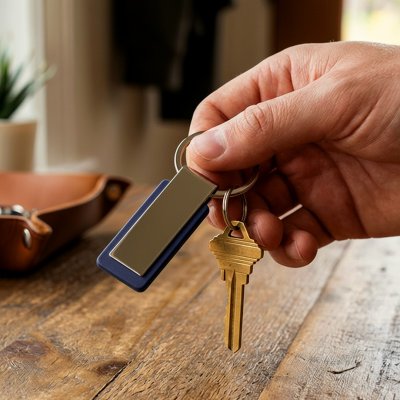 FALCO, privezak za ključeve, crni