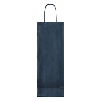 ARISTO, papirna kesa za flašu, 120 g/m2, plava
