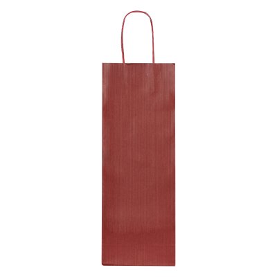 ARISTO, papirna kesa za flašu, 120 g/m2, bordo
