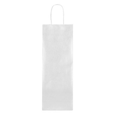 ARISTO, papirna kesa za flašu, 120 g/m2, bela