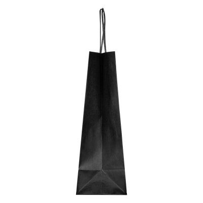 LOLA MIDI, papirna kesa, 120 g/m2, crna