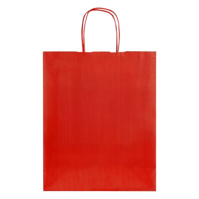 LOLA MIDI, papirna kesa, 120 g/m2, crvena