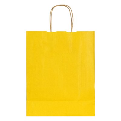 LOLA MIDI, papirna kesa, 120 g/m2, žuta