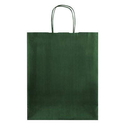 LOLA MIDI, papirna kesa, 120 g/m2, zelena