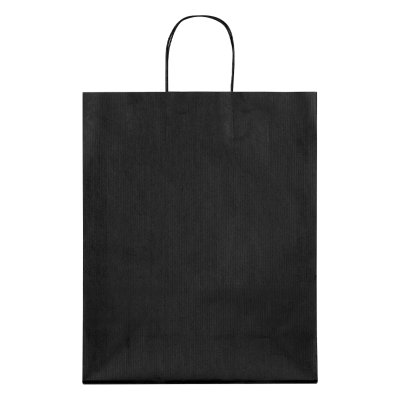 LOLA MAXI, papirna kesa, 120 g/m2, crna