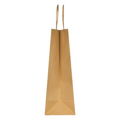 COCO, papirna kesa sa podvijenim vrhom, 120 g/m2, bež