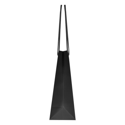DINA HO, papirna kesa, mat laminirana, 190 g/m2, crna