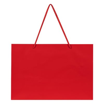 DINA HO, papirna kesa, mat laminirana, 190 g/m2, crvena