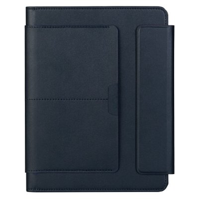 ALCANTARA, portfolio sa notesom a5, plavi