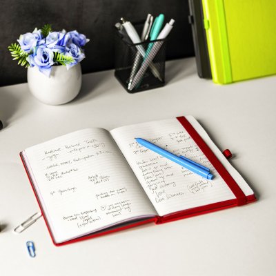 MONDO PLUS, notes a5, crveni