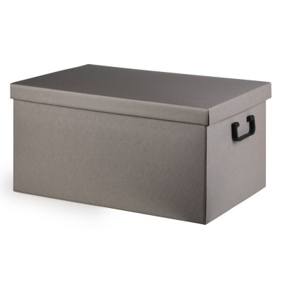 TUTTO, troslojna samosklopiva poklon kutija sa poklopcem, siva