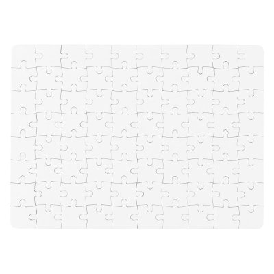 PUZZLE A5-80, slagalica za sublimaciju, 80 delova, bela