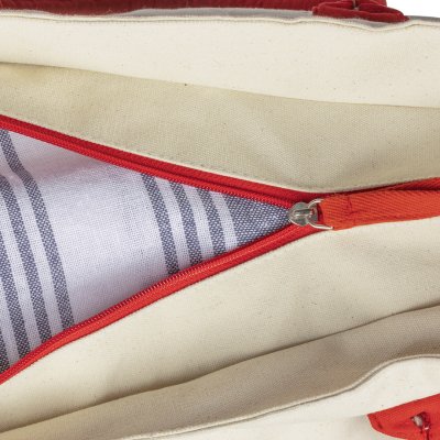 MALAGA, torba, 340 g/m2, crvena