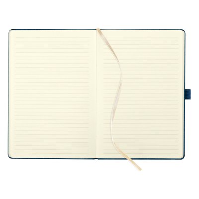 PARIS, notes a5 sa koricom od gumiranog papira, plavi