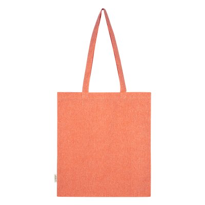 NATURELLA MELANGE 120, torba od recikliranog pamuka, 120 g/m2, narandžasta