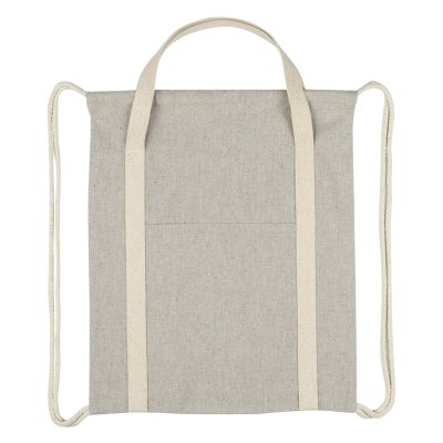 ZORA, ranac od recikliranog pamuka, 200 g/m2, sivi