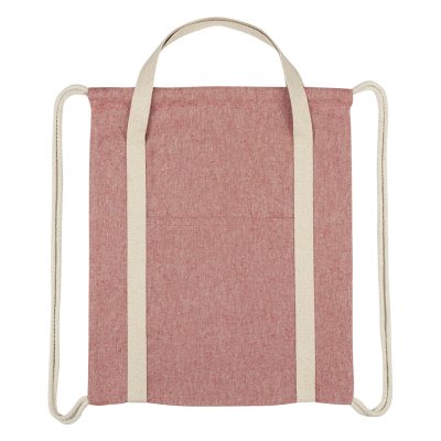 ZORA, ranac od recikliranog pamuka, 200 g/m2, crveni