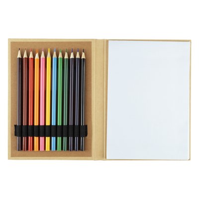 DORA, set za crtanje, 13/1, bež