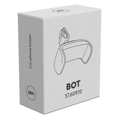BOT, držač mobilnih telefona za automobil, crni