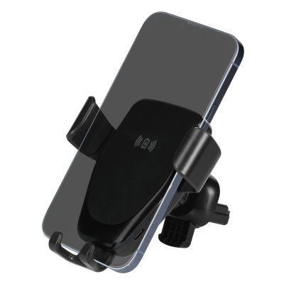 SPECTAR 15, držač i bežični punjač mobilnih telefona za automobil, 15w, crni