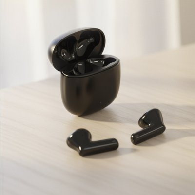 SONG, bežične stereo slušalice, crna