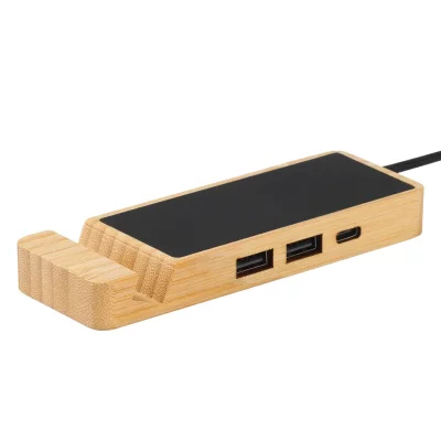 USB razdelnik sa 3 ulaza, držač za telefon ENNIO