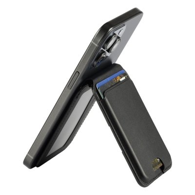 BANK, držač kartica i držač za telefon sa magnetom, crni