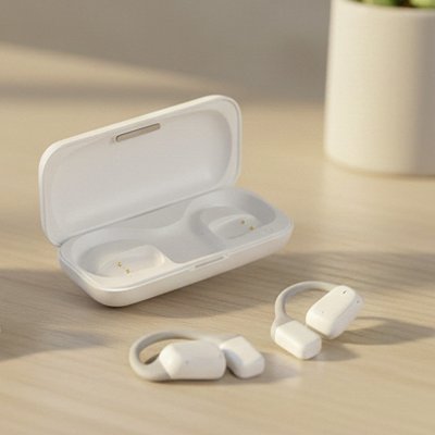 SING, bežične stereo slušalice, bela