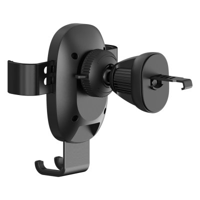 GLIDE WIRELESS, držač i bežični punjač mobilnih telefona za automobil, 15w, crni