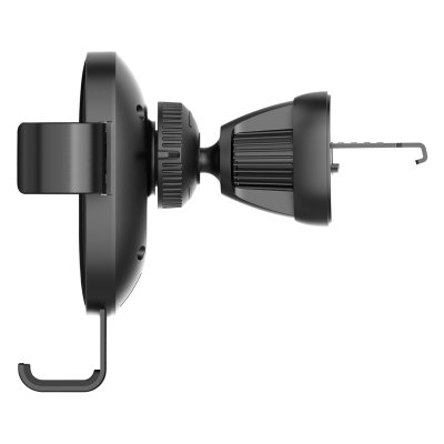 GLIDE WIRELESS, držač i bežični punjač mobilnih telefona za automobil, 15w, crni