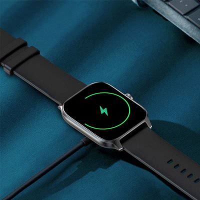 QUARTZ, pametni sat, crni