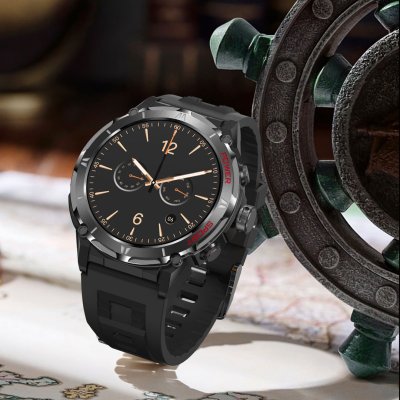 BEZEL, pametni sat sa gps funkcijom i amoled ekranom, crni