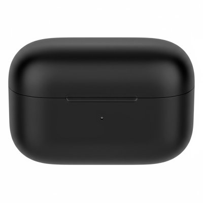 META, bežične stereo slušalice sa bežičnim punjenjem, crna