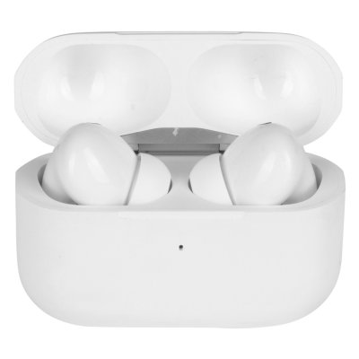 META, bežične stereo slušalice sa bežičnim punjenjem, bela