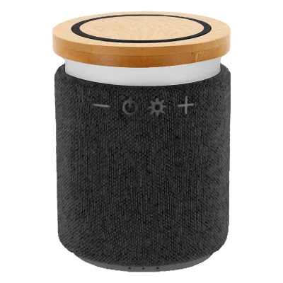 Bežični zvučnik, 5W i bežični punjač, 15W, sa RGB svetlom RUMBA