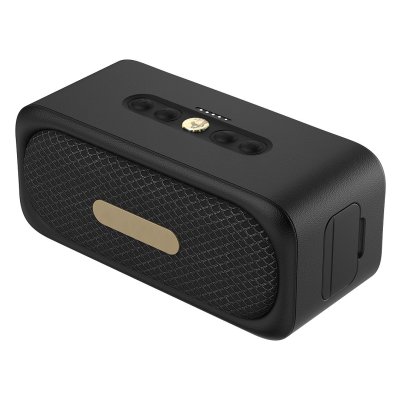 HENDRIX, audio set 2/1, slušalice i bežični zvučnik 2 x 10w, u poklon kutiji, crni