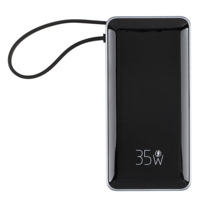 ZEST 10PD 35W, pomoćna baterija, 10.000 mah, 35 w, tamno sivi