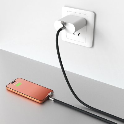 NET 65W, type-c kabl za punjenje i prenos podataka, 65 w, crni