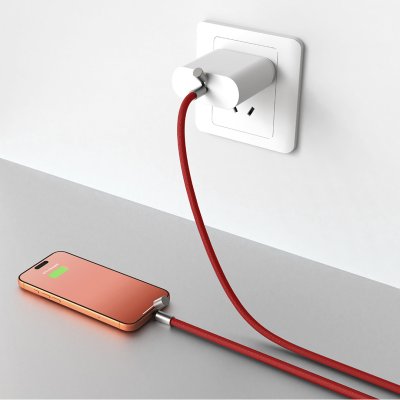 NET 65W, type-c kabl za punjenje i prenos podataka, 65 w, crveni