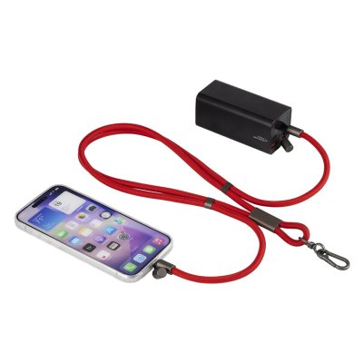 NET 65W, type-c kabl za punjenje i prenos podataka, 65 w, crveni