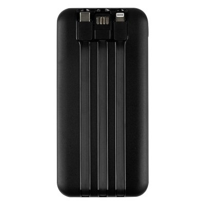 CONNECTOR LED, pomoćna baterija, 10.000 mah, crna