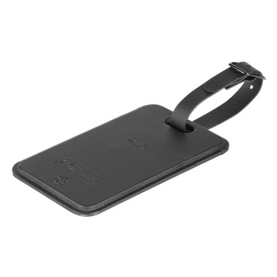 LUGGAGE FINDER, identifikaciona kartica za putnu torbu sa funkcijom lociranja, crni