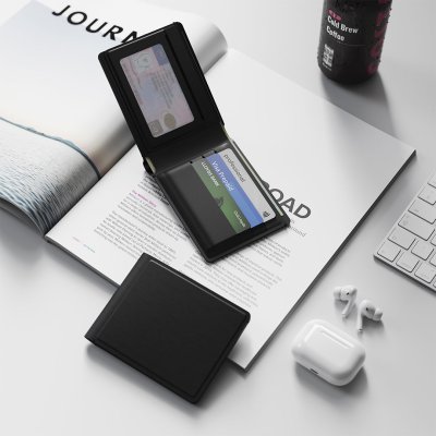 WALLET FINDER, novčanik sa funkcijom lociranja, apple findmy, crni