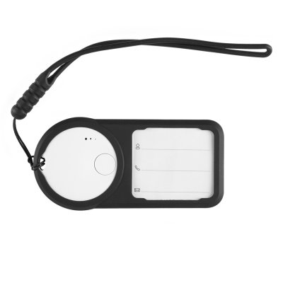 TAG FINDER, identifikaciona kartica za putnu torbu sa funkcijom lociranja, crni