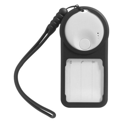 TAG FINDER, identifikaciona kartica za putnu torbu sa funkcijom lociranja, crni