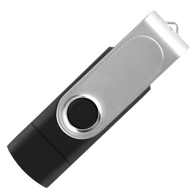 SMART C STICKER, usb flash memorija, crni, 64GB