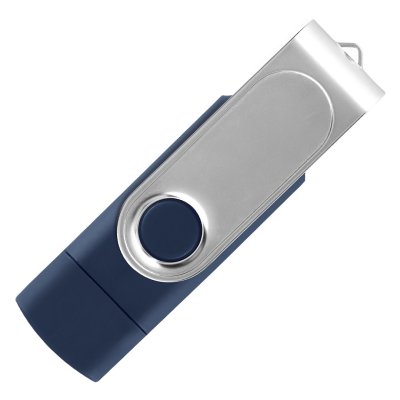 SMART C STICKER, usb flash memorija, plavi, 64GB