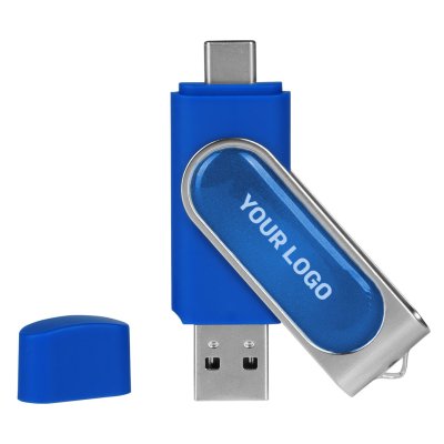 SMART C STICKER, usb flash memorija, rojal plavi, 64GB