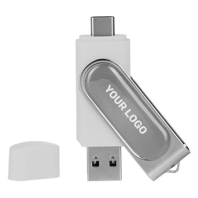SMART C STICKER, usb flash memorija, beli, 64GB